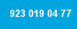 923 019 04 77
